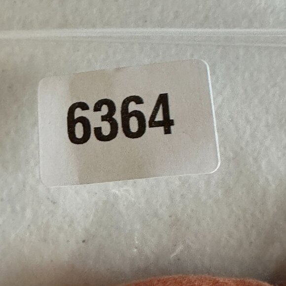 LOGO Lori Goldstein Orange Tunic Top Small Layered Hem Rayon Spandex Blouse Boho - Picture 9 of 10